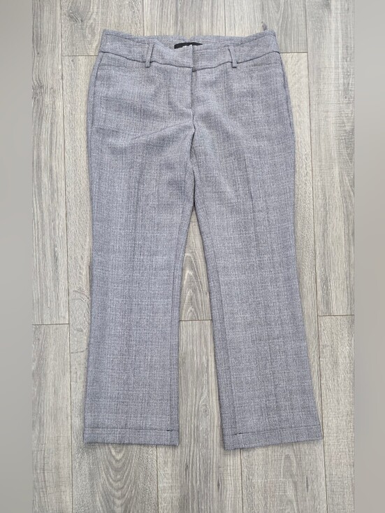 Amanda & Chelsea Pants - Amanda & Chelsea Heathered Light Gray Dress Pants #572